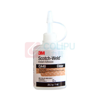 3M 瞬间胶 快干胶 水胶黏剂 工程速干胶 CA40