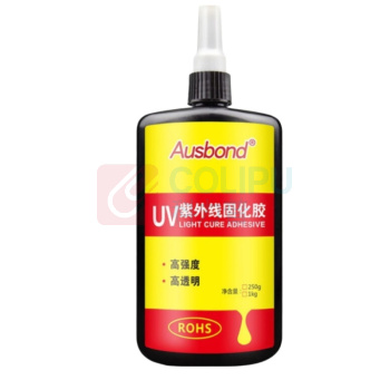 奥斯邦 339紫外线UV无影胶 339 强力透明塑料粘合剂有机玻璃亚克力PC/PVC/ABS粘接无痕胶水250g