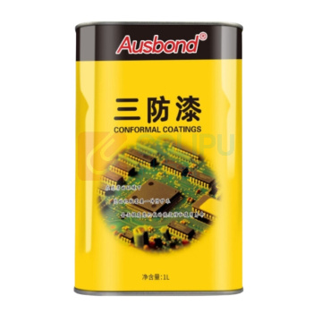 奥斯邦 95电路板三防漆PCB线路板透明防水胶 95 含荧光电机线圈绝缘漆披覆胶耐高温涂覆剂保护胶1L