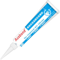 奥斯邦 704硅橡胶电子硅胶防水绝缘胶 704 有机硅高分子液态液体密封胶气密胶粘合剂耐高温硅酮胶水黑色100ml*10支