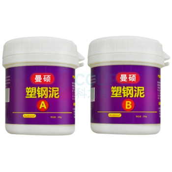 奥斯邦 塑钢泥堵漏王 塑钢泥 陶瓷胶泥朔钢塑刚土卫生间厨卫密封瓷砖封边胶ab胶泥补土修补剂防水胶400克