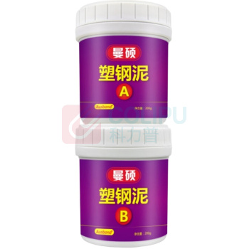 奥斯邦 塑钢泥堵漏王 塑钢泥 陶瓷胶泥朔钢塑刚土卫生间厨卫密封瓷砖封边胶ab胶泥补土修补剂防水胶400克