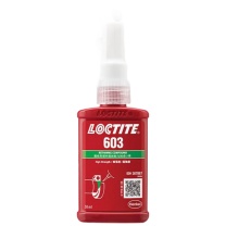 乐泰(loctite) 固持密封胶 603 固持密封胶 耐油 1000 50 厌氧固化 高强度 603 -55℃~+150℃ 绿色 50mL/支 支