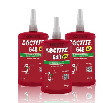 乐泰 loctite 圆柱固持胶 648 250ml/瓶 (绿色) 高强度低粘度耐高温