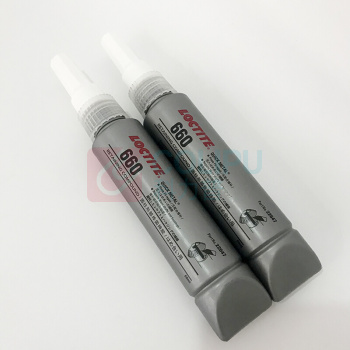 乐泰 loctite 圆柱固持胶 660 50ml/瓶 (银灰色) 高强度耐高温金属固持
