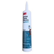 3M 密封胶 透明硅胶密封胶 工业不易变黄耐霉渍 不挂流且湿固化 PN8029 304.6ml