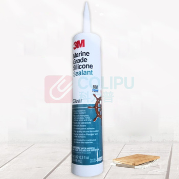 3M 密封胶 透明硅胶密封胶 工业不易变黄耐霉渍 不挂流且湿固化 PN8029 304.6ml