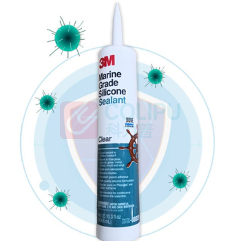 3M 密封胶 透明硅胶密封胶 工业不易变黄耐霉渍 不挂流且湿固化 PN8029 304.6ml