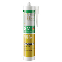 瓦克 GM玻璃胶 通用型厨卫密封胶 中性耐候门窗硅酮胶 结构胶 (米黄色)