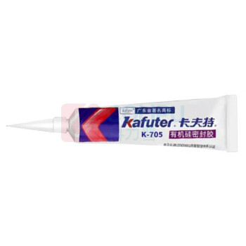 卡夫特 KAFUTER 有机硅密封胶 K-705 净含量:45g 10支/件 (透明色)