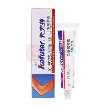 卡夫特 KAFUTER 耐高温有机硅密封胶 K-5903 100g (红色)