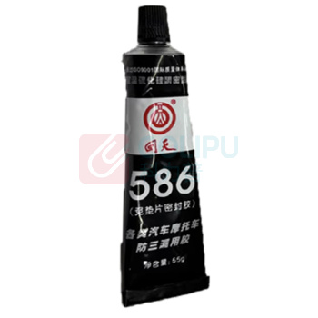回天 硅酮免垫密封胶 586 55克 (黑色)
