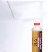 3M 环氧树脂胶 3M 2214 灰色耐高温粘接金属木材铝合金塑料粘合 (灰色)