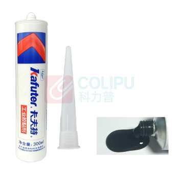 卡夫特 KAFUTER 电子有机硅密封胶 K-704BL 300ml/瓶 (黑色流淌)