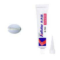 卡夫特 KAFUTER 电子有机硅密封胶 K-703 45g/支 (白色半流淌)