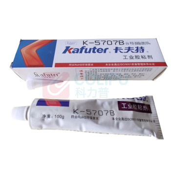 卡夫特 kafuter 有机硅密封胶 K-5707B 100g/支 (黑色) 室温固化工程塑料粘接