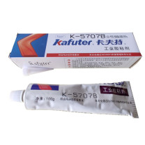 卡夫特 kafuter 有机硅密封胶 K-5707B 100g/支 (黑色) 室温固化工程塑料粘接
