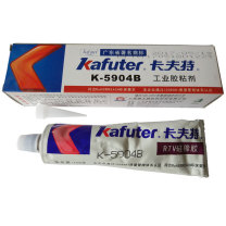 卡夫特 kafuter 有机硅密封胶 K-5904B 100g/支 (黑色) 汽车尾灯胶大灯胶