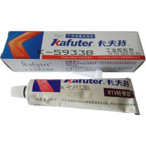 卡夫特 KAFUTER 有机硅密封胶 K-5933B 100g/支 (黑色) 自流平线束堵孔胶