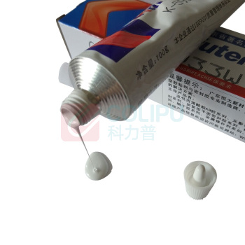卡夫特 kafuter 有机硅密封胶 K-5933W 100g/支 (白色) 自流平线束堵孔胶