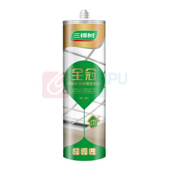 三棵树 全冠0级长效防霉密封胶 SK-305-01 300ML/支 (透明) 24支/箱