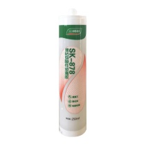 三棵树 速粘型酸性玻璃胶 SK-878-02 250ML/支 (酸性瓷白) 24支/箱