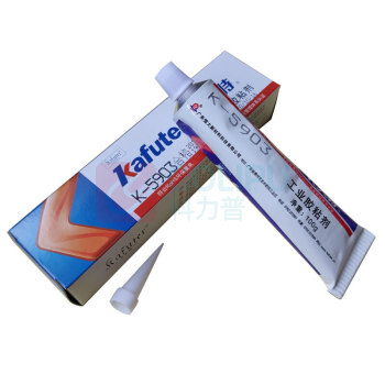 卡夫特 KAFUTER 有机硅粘接密封胶 K-5903 100g/支 (红色) 高耐热型半流淌