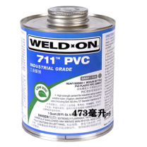 爱彼亚斯 UPVC工业级胶水 711 473ml (灰色)