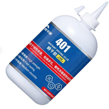 威卡固 胶水 401 500g (透明) PVC强力胶水 通用型瞬干胶夫速金属塑料纸张木材快干胶透明