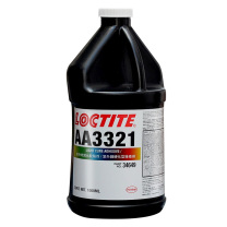 乐泰 loctite 光固化丙烯酸UV胶 3321 1L/瓶 (无色) 高粘度