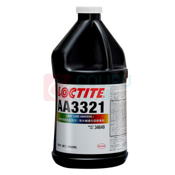 乐泰 loctite 光固化丙烯酸UV胶 3321 1L/瓶 (无色) 高粘度
