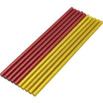 卡夫威尔(KAFUWELL) 热熔胶棒 OT2827 闪光红;土豪金 7mm 7mm EVA 7×200mm Φ7×200 200mm 10支/包 包