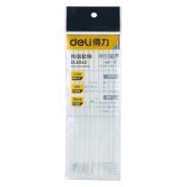 得力工具 热熔胶棒 DL5042 7mm*200mm (透明白) 10根/包 3包起订