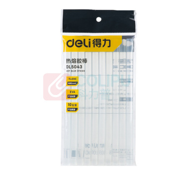 得力工具 热熔胶棒 DL5043 11mm*200mm 20支起订
