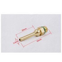 OIMG 热熔胶枪加长嘴铜嘴 3.0*50mm