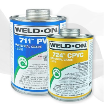 爱彼亚斯 PVC胶水 WELDON-711 946mL (PVC进口管道胶粘剂)