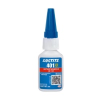 乐泰 loctite 强力快干胶水 通用型快干胶 快速粘合无色透明液体胶水 401 20g