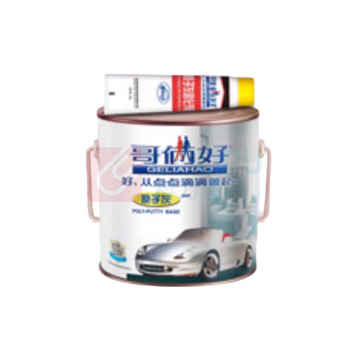 哥俩好 修补原子灰 306 净含量:2kg/桶 钣金家具模型修补 汽车腻子粉膏