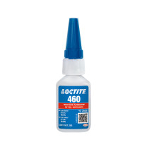 LOCTITE 瞬干强力胶 低气味低白化快干胶 透明无色无白色残留胶水 金属纸张塑料等 20g 1支 乐泰/loctite 460