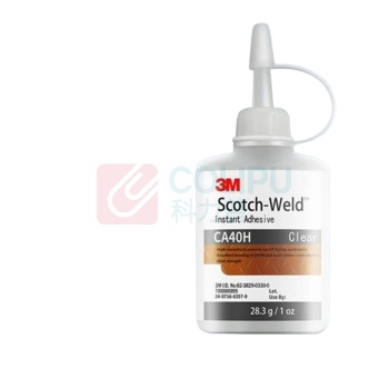 3M 金属用透明强力快干胶水 CA-40H 28.3g/1oz 1支 (透明)