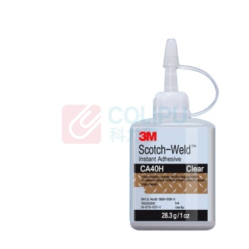 3M 金属用透明强力快干胶水 CA-40H 28.3g/1oz 1支 (透明)