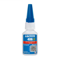 乐泰 loctite 瞬干胶 406 20g/瓶 (无色) 低粘度