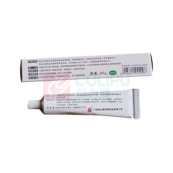 卡夫特 KAFUTER 散热粘接硅胶 K-5202 灰色 80克/支 灰色