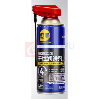 好顺千万+ 聚四氟乙烯干性润滑剂 HQ-FD420 420ml/瓶