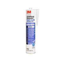 3M 白色密封胶 玻璃陶瓷结构粘接轮船汽车游艇 防水耐腐蚀 4000UV 295ml/支