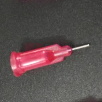 佳和盛 点胶针头 25G Φ0.51×φ0.25×6mm_塑座不锈钢 (粉色)