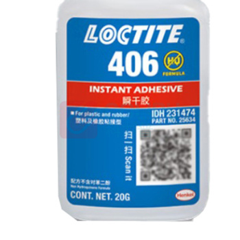 乐泰 loctite 瞬干胶 406型 20g (无色) 低粘度