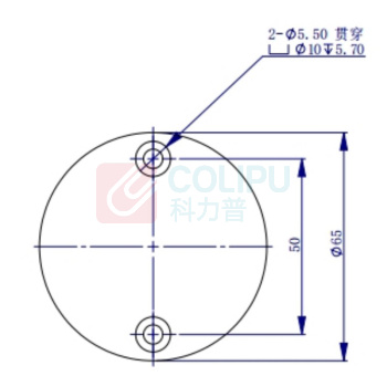龙仕康 硅胶堵头 CZJ-4 直径65mm*厚度12mm定制