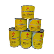 鑫博祥 橡套电缆阻燃聚氨酯冷补胶 PULB-01 每套包含A、B组分各一桶 (黑色) A组分218克/桶 B组分116克/桶