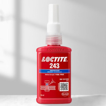 乐泰 loctite 通用型防水耐油中等强度螺丝胶 螺纹锁固厌氧胶剂中强度可拆卸 243 50ml (蓝色)